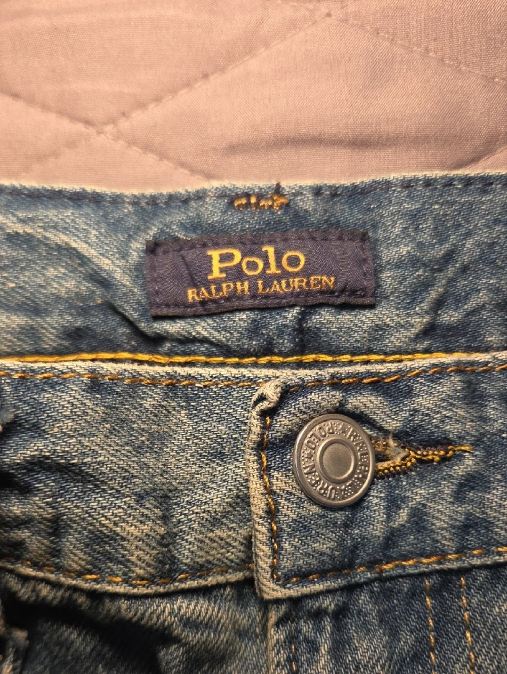 Ralph Lauren Light Blue Denim Cutoff Shorts
